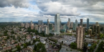 Burnaby BC skyline for mold remediation service area